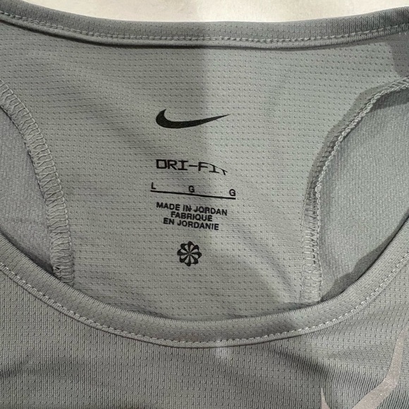 Nike Gray Sports Bra - Picture 2 of 3